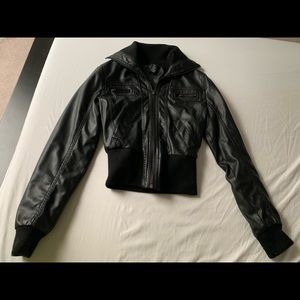 Leather jacket